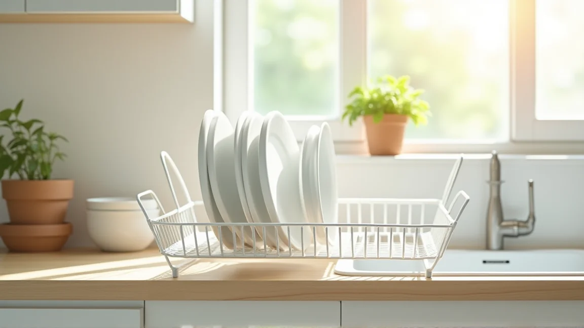 ぬめりが取れて清潔になった夏の水切りかご