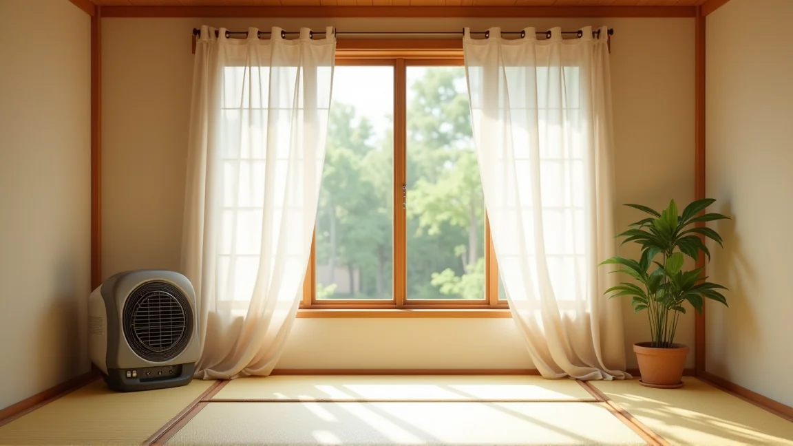 風通しのよい夏の和室