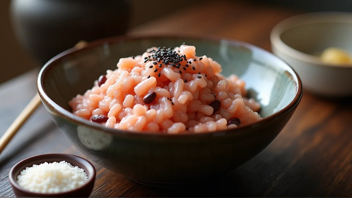炊飯器で炊く赤飯の作り方のイメージ画像