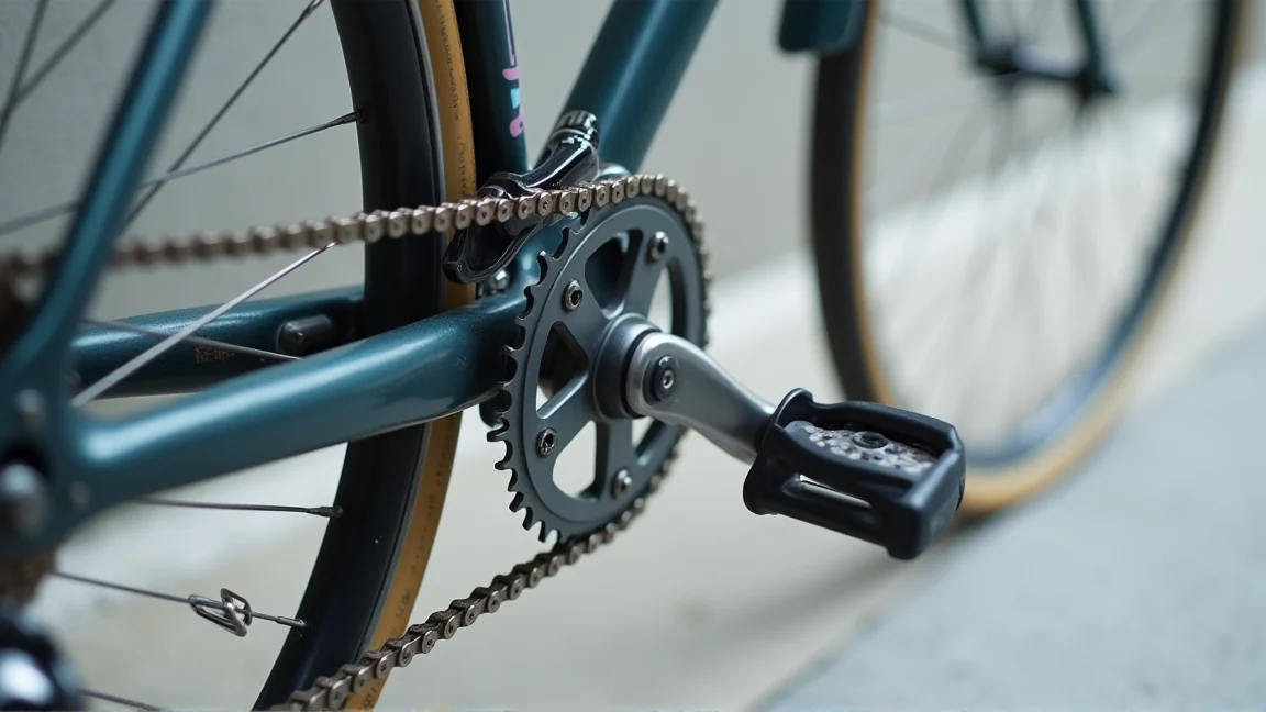 自転車のチェーンが外れたときの直し方のイメージ画像