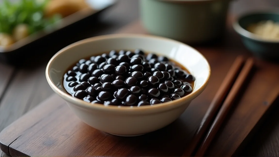 黒豆がしわにならない煮方のコツのイメージ画像