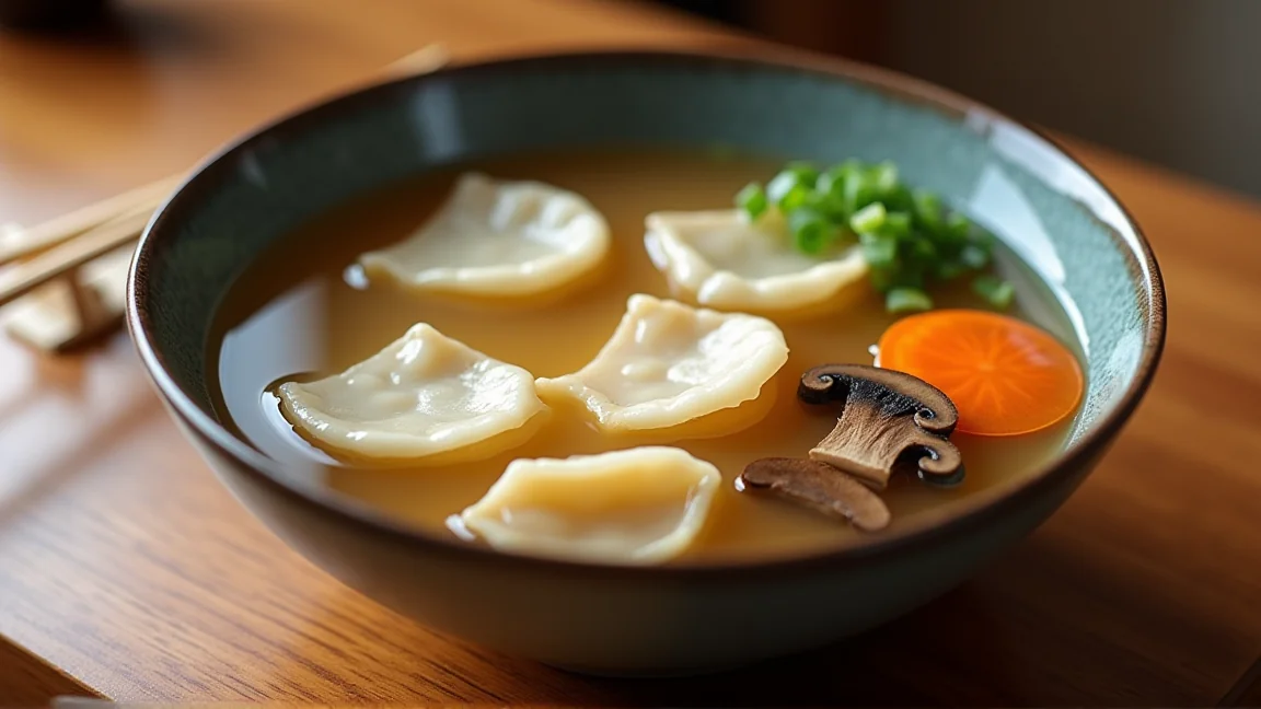 小麦粉で作るもちもちすいとんの作り方
